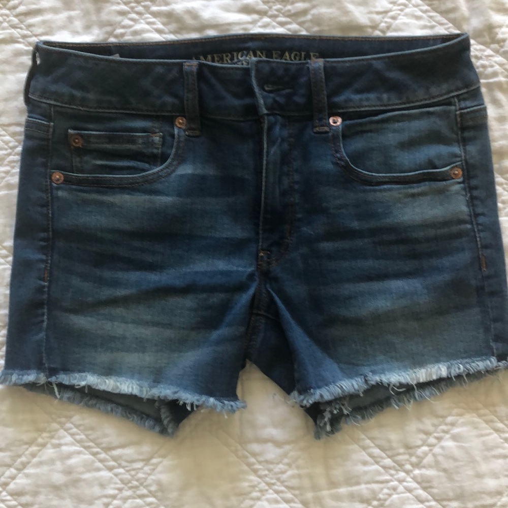 America Eagle Denim Shorts Size 6